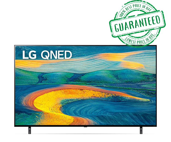 LG 65 Inch QNED 4K UHD Smart WebOS TV With ThinQ AI Active HDR (QNED7S6 Series) Black Model- 65QNED7S6QA | 1 Year Warranty