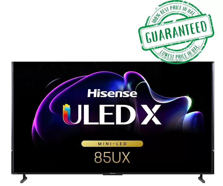 Hisense 85 Inch ULED 4K UHD Smart VIDDA TV Class UX Series Mini-LED Model- 85UX | 1 Year Warranty