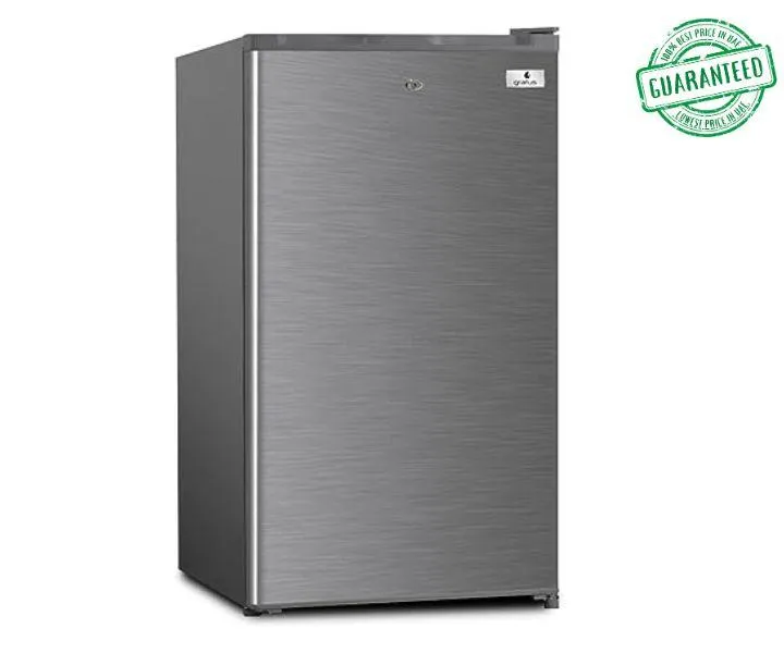 Gratus 111 Litres Refrigerator Single Door Indox Silver Model-GRFDD111HCX1 | 1 Years Full 5 Years Compressor Warranty.