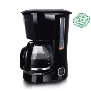AFRA Japan 1.5 Liters Coffee Maker 750W Black Model AF-15750CMKBL | 1 Year Full Warranty