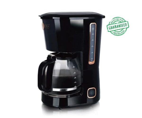 AFRA Japan 1.5 Liters Coffee Maker 750W Black Model AF-15750CMKBL | 1 Year Full Warranty