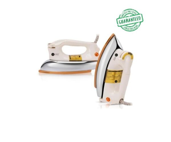 AFRA Japan 2kg Automatic Dry Iron White Model AF-1800DIWH | 1 Year Full Warranty
