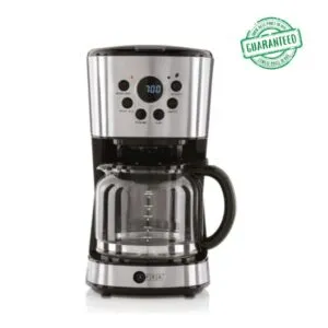 AFRA Japan 1.5 Liters Coffee Maker 900W Black Model AF-15900CMKSS | 1 Year Full Warranty
