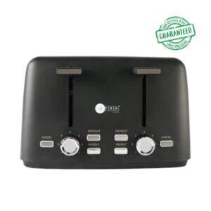 AFRA Japan Electric Breakfast Toaster 1600W Black Model AF-24700TOBL | 1 Year Full Warranty