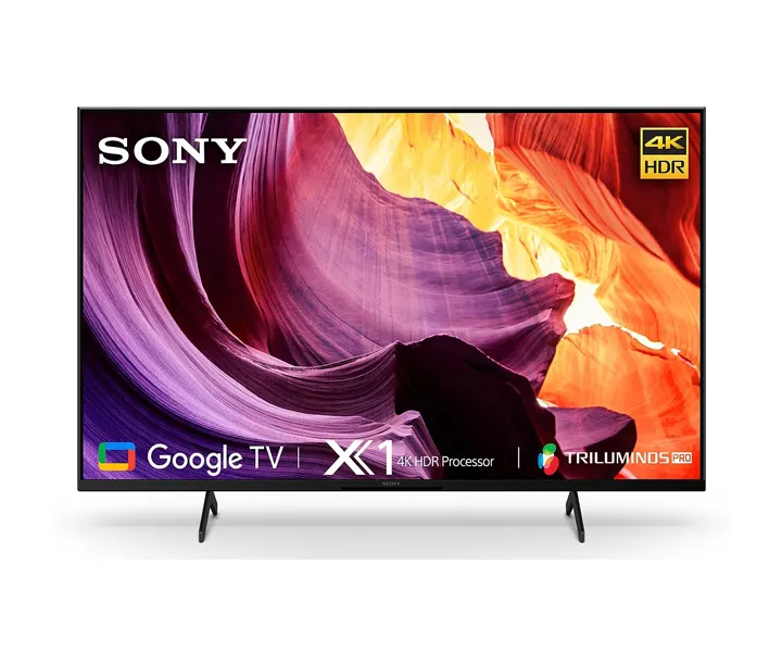Sony 75 Inch 4K Ultra HD Smart Google TV (X80K Series) Black Model KD-75X80K | 1 Year Full Warranty