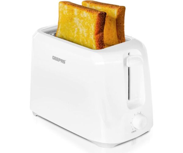Geepas 2 Slice Bread Toaster Variable Browning Setting Model GBT36515 | 1 Year Full Warranty