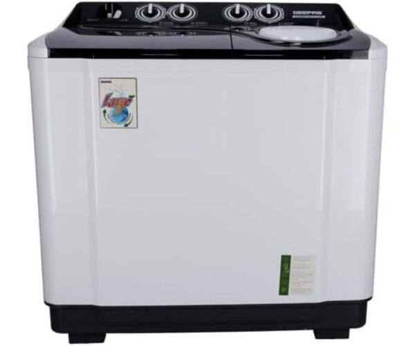 Geepas 15 KG Twin Tub Semi-Automatic Washing Machine Model GSWM18012 | 1 Year Full Warranty