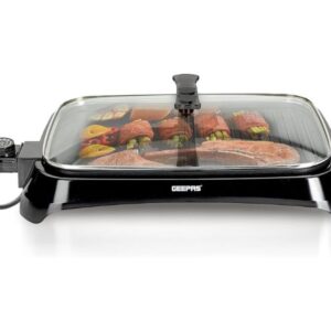 Geepas Electric Barbeque Grill 1600W Model Gbg63040 | 1 Year Full Warranty