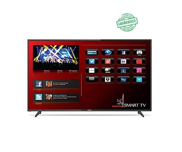 Nikai 58 Inch TV Smart 4K UHD LED Black Model UHD60SLED1 | 1 Year Warranty