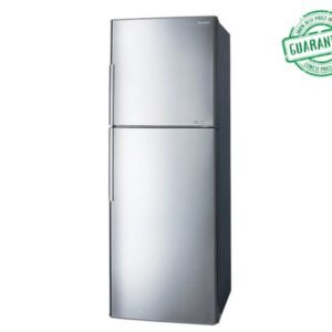 Sharp 286 Litres Refrigerator Double Door Silver Model-SJ-S390-SS5 | 1 Year Full 10 Years Compressor Warranty.