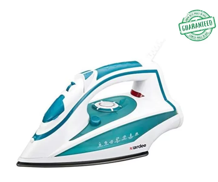 Aardee Steam Iron With Self Clean Function 2000W Green/White Model-ARSI-86XY | 1 Year Brand Warranty.
