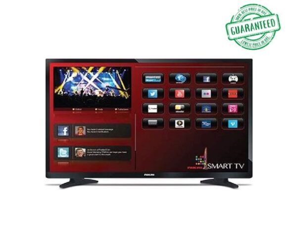 Nikai 43 Inch LED Smart TV with Remote Control Grey Model NTV4300SLEDT | 1 Year Warranty