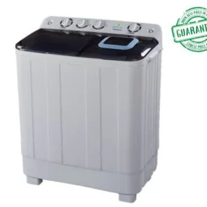 Gratus 12 Kg Washing Machine With Twin Tub GIANT Series White Model-GSW12KCDX | 1 Year Brand Warranty.