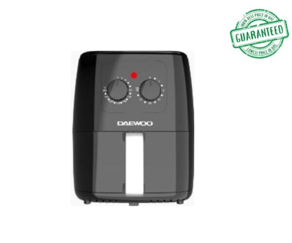 Daewoo 4.5 Litres Digital Air Fryer 1600 W Color Black Model-DW-DAF-80300 | 1 Year Brand Warranty.