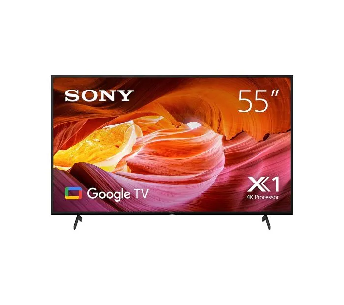 Sony Bravia 55 Inch 4K UHD Smart Google TV ( Series X75K ) Black Model KD-55X75K | 1 Year Full Warranty