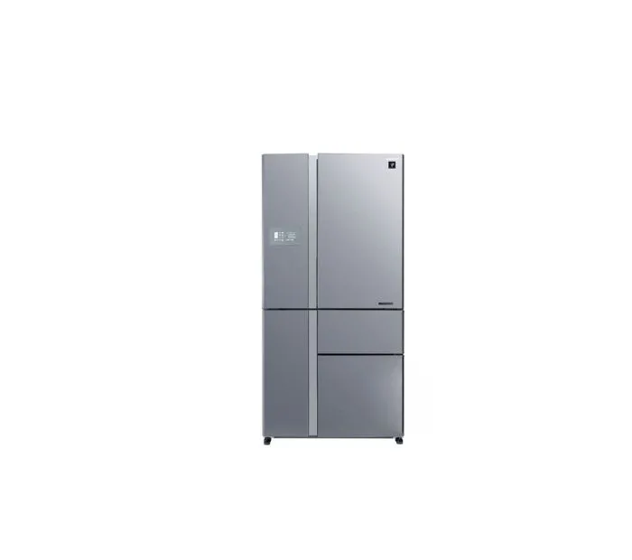 Sharp 850 Litres Refrigerator 26 Cubic Feet With 5 Doors Silver Model SJ-FP910-SS5 | 1 Year Full 5 Years Compressor Warranty.