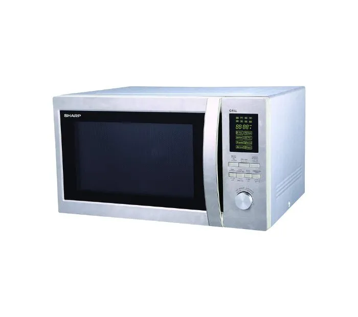Sharp 43 Liters Microwave With Grill Silver Model R-78BT-(ST) | 1 Year Warranty.