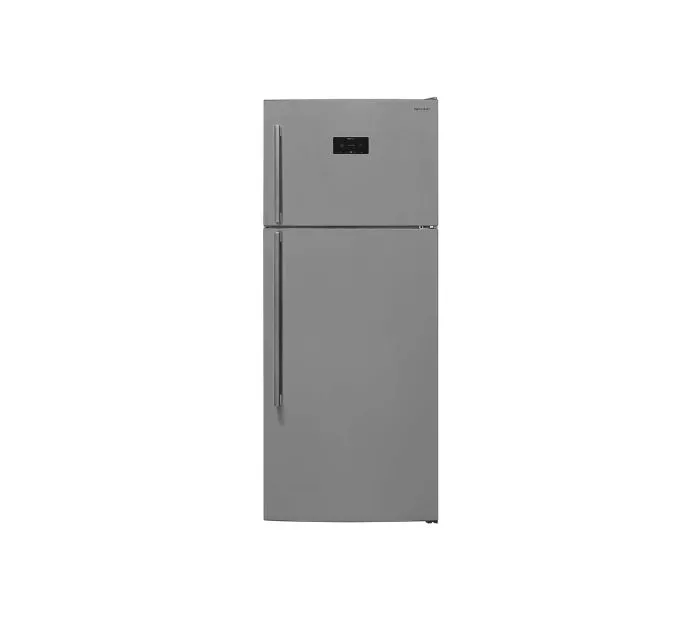 Sharp  685 Liters Top Mount Refrigerator Double Door Silver Model SJ-SR685-HS3 | 1 Year Full 5 Years Compressor Warranty