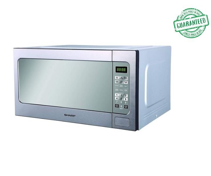 Sharp 62 Liters Solo Microwave Color Silver Model-R-562CT(ST) | 1 Year Warranty.