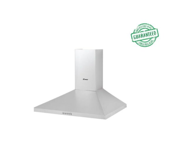 Candy Built-In Wall-mounted Chimney Hood Silver Model - CCH9MXGGKS | 1 Year Full Warranty