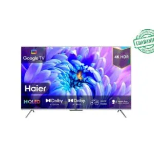 Haier 65 Inch HQLED 4K HDR UHD Google TV Black Model 65P751UX | 1 Year Full Warranty