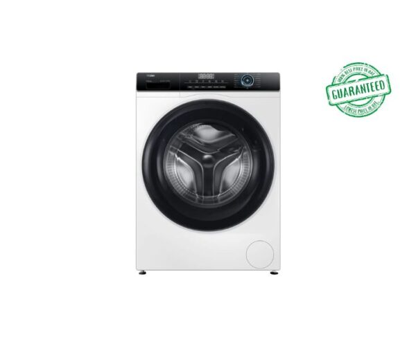 Haier 8 Kg Front Load Washing Machine White/Black - HW80-BP12929 | 1 Year Full Warranty