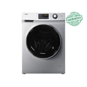 Haier 10 Kg Front Load Washing Machine Silver Model HW100-14636S | 1 Year Full Warranty