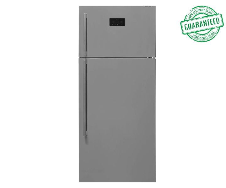 Sharp 685 Litres Refrigerator Double Door Color Silver Model-SJ-SR685-SS3 | 1 Year Full 5 Years Compressor Warranty.
