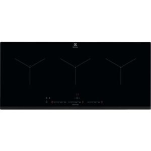 Electrolux 90cm Induction Hob 3 Cooking Zones Sliding Touch Control Color Black Model - EIT913 | 1 year warranty