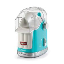 Ariete 1100w Vintage Electric Hot Air Popcorn Popper Machine with Measuring Cup Color Blue Model ART2958BL | 1 year warranty
