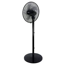 KHIND Pedestal Stand Fan with 5 Leaf Blade Color - Black Model SF1663G | 1 year warranty