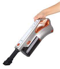 KHIND 0.5 Litres Vacuum Cleaner With Cordless Vertical Bagless 600 Watts Color Orange/Silver Model-VC9675 | 1 Year Warranty.
