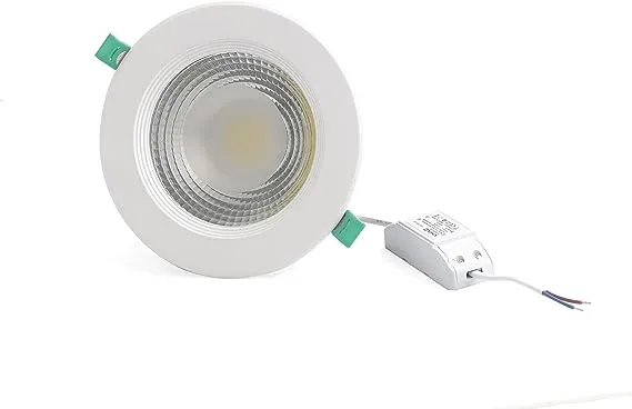 KHIND 7W LED Ceiling Recessed Downlight Die-cast Aluminium Body With 3000K Warm White Color Model- ‎‎560LM | 1 year warranty