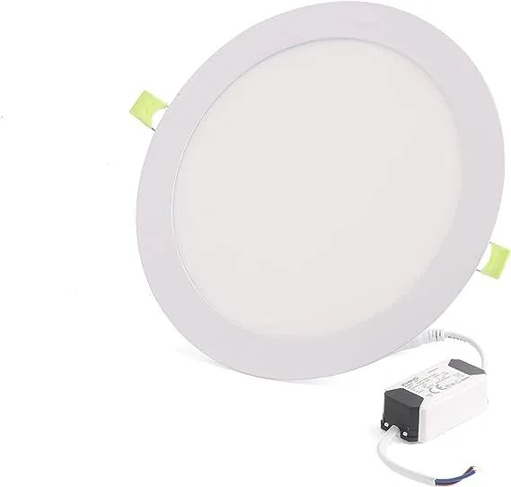 KHIND 12W LED Ceiling 6-inch LED Ceiling light Panel Round super thin With 3000K Warm White Color Model- ‎‎900LM | 1 year warranty