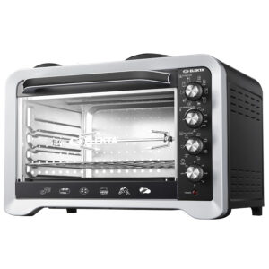 Elekta 45L Electric Oven with Rotisserie & Two Hotplates Catagory: Electric Oven SKU: EBRO-444HP(A)