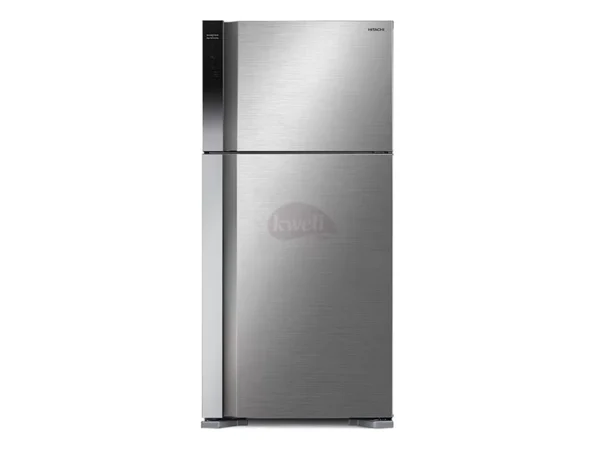 Hitachi 600 liter Double Door Refrigerator RV750PUN7KBSL