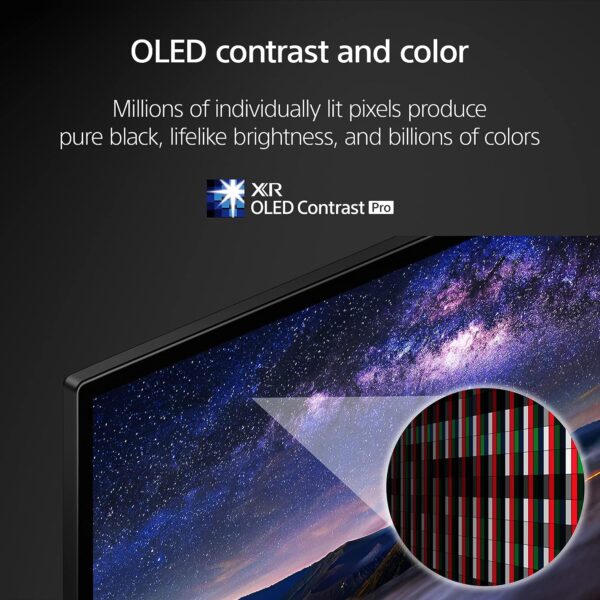 Sony 55 Inch OLED 4K UHD Smart Google TV XR-55A80L
