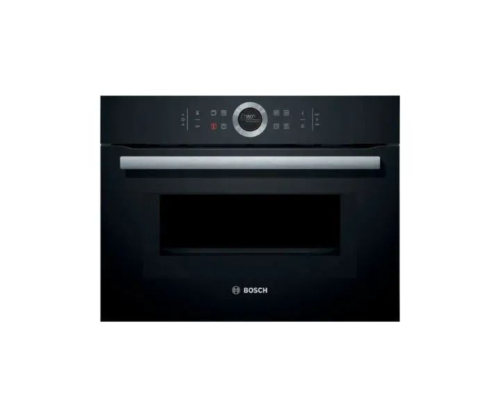 Bosch 60 x 60 cm Built-In Oven Color Black Model CMG633BB1M | 1 Year Brand Warranty.