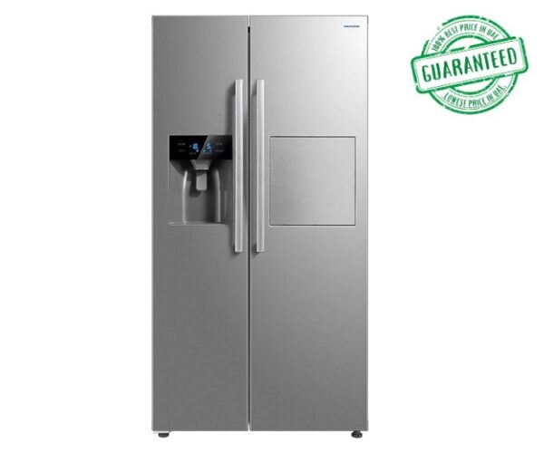 Daewoo 657 L Refrigerator With Water Dispenser DW-FRS-657SSI