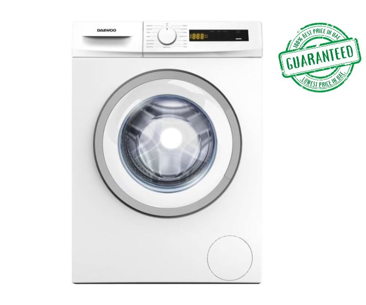 Daewoo 7 KG Front Load Washing Machine White Model-DW-DWD-7W1211D  |  1 Year Brand Warranty.