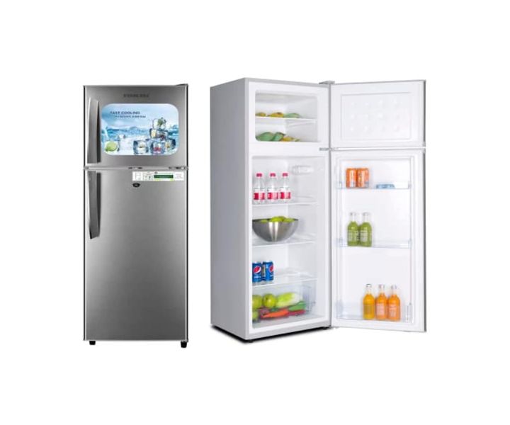 Nikai 275 Ltr Top Mount Double Door Refrigerator Silver Model NRF275DN3S | 1 Year Full 5 Years Compressor Warranty