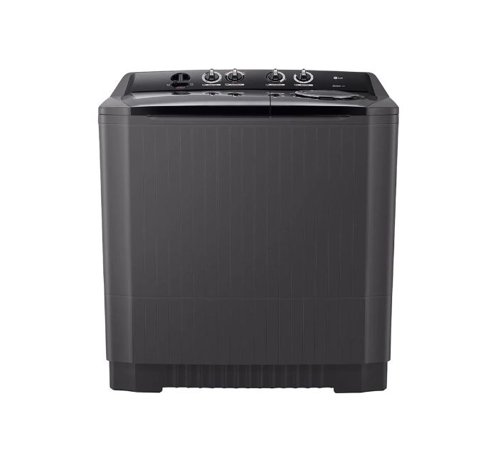 LG 16 Kg Twin Tub Washing Machine Black P2061PT