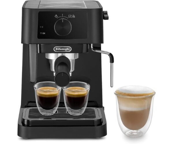 DeLonghi Manual Pump Espresso Coffee Machine EC230.BK
