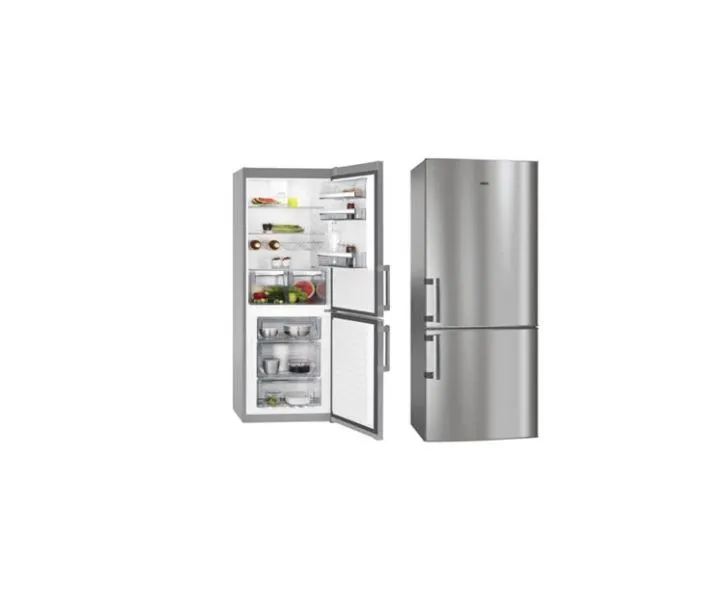AEG 384 Liters Double Door Refrigerator Stainless Steel Model S83820CTX2 | 1 Year Full 5 Years Compressor Warranty