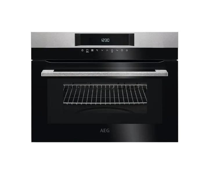 AEG 46 Liters Built In Microwave Oven With Grill Stainless Steel Model KMK721000M | 1 Year Full Warranty.
