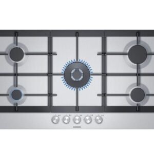 Siemens Built In Gas Hob 5 Gas Burners Silver EC9B5QO90M