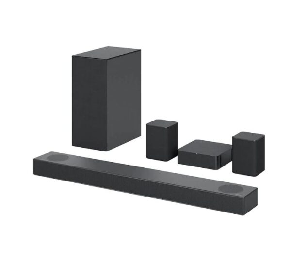 LG 5.1.2 Ch Sound Bar Speakers Black S75QR