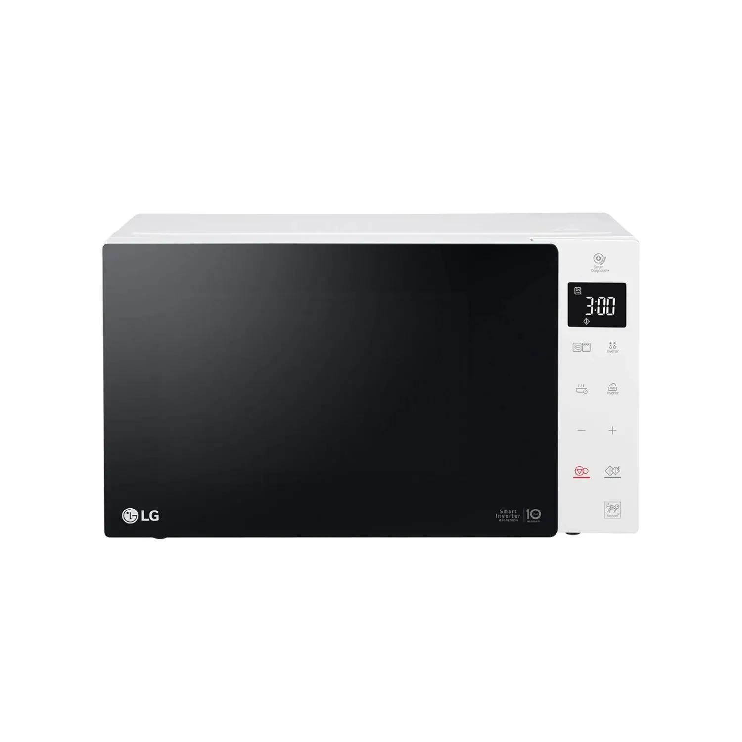 LG 25 Liter Electronics Microwave with Grill Digital Display 1000 Watts White Model MH6535GISW | 1 Year Full Warranty