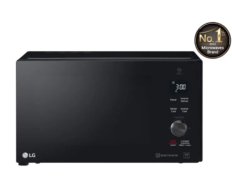 LG 42 Liter Microwave Oven Smart Inverter Color Black Model-MH8265DIS | 1 Year Full Warranty
