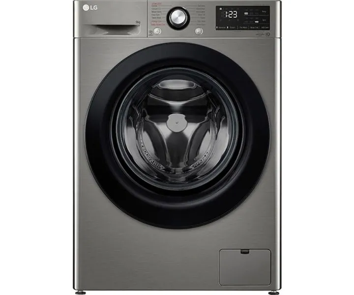 LG 9 kg Front Load Automatic Washing Machine Silver Model F4R3VYG6P | 1 Year Full Warranty